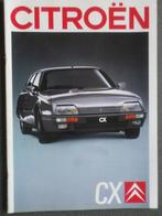 Citroën CX & GTI & Turbo 2 & Prestige Brochure, Citroën, Verzenden
