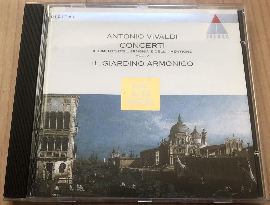 VIVALDI - CONCERTI - IL GIARDINO ARMONICO - GIOVANNI, Cd's en Dvd's, Ophalen of Verzenden, Barok, Zo goed als nieuw