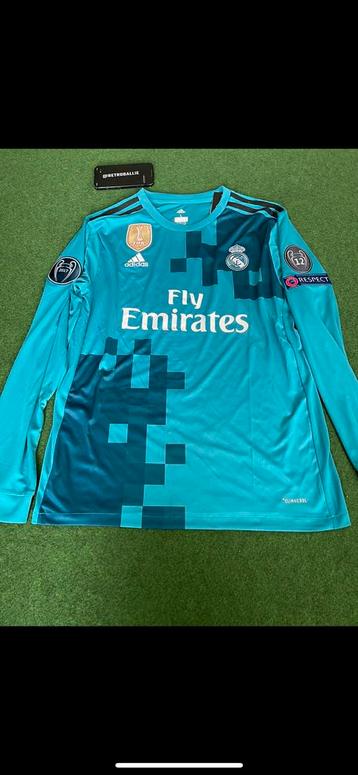 Real Madrid 17/18 derde shirt Champions League beschikbaar voor biedingen