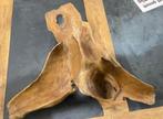 dienblad houtstronk, Huis en Inrichting, Woonaccessoires | Dienbladen, Ophalen, Zo goed als nieuw, Overige vormen, Hout