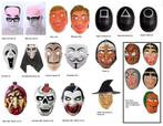 Partij overige maskers te koop, Ophalen of Verzenden, Nieuw, Feestartikel, Overige