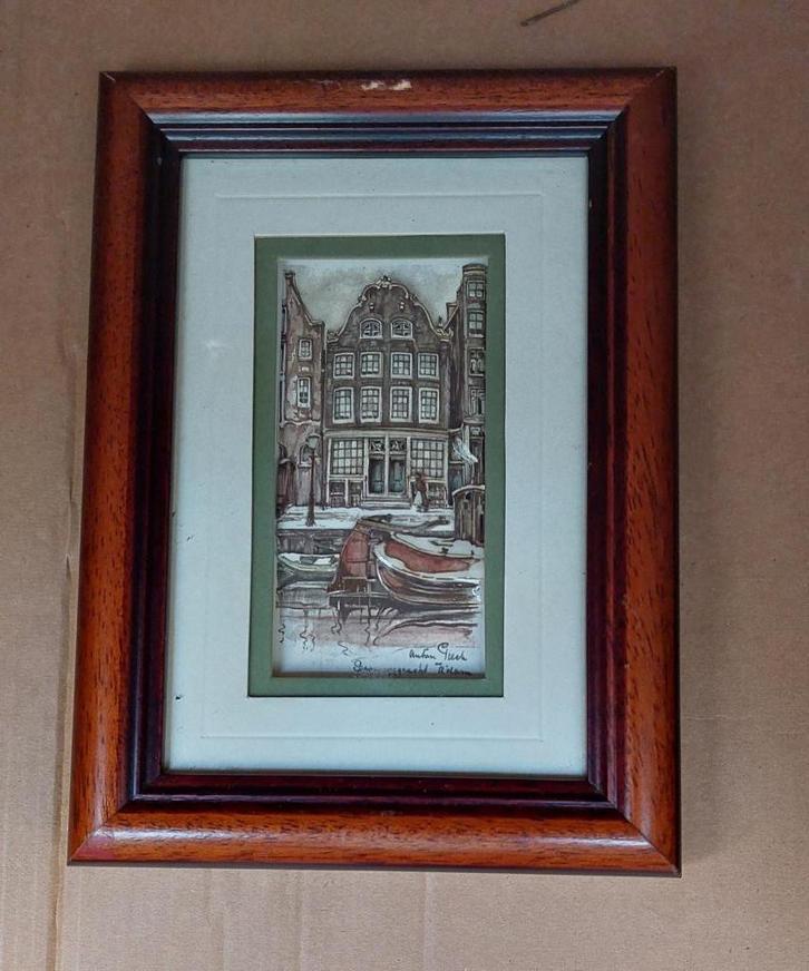 114353 living picture WD 008, Huis en Inrichting, Woonaccessoires | Schilderijen, Tekeningen en Foto's, Zo goed als nieuw, Schilderij