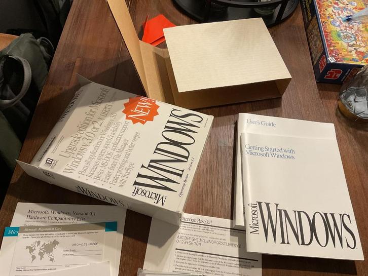 Microsoft Windows 3.1 Engels Upgrade 3,5” (1992), Computers en Software, Besturingssoftware, Windows, Ophalen of Verzenden