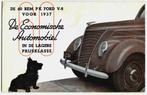 Ford V8 60 rem pk folder 1937, Ophalen of Verzenden, Zo goed als nieuw, Ford