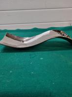 Decoratie schaal zilver kleurig golvend, Huis en Inrichting, Woonaccessoires | Schalen en Manden, Ophalen of Verzenden, 'T Olde Gre-j