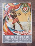 Affiche 1920 Antwerpen Olympische Spelen uit 1972, Verzamelen, Verzenden