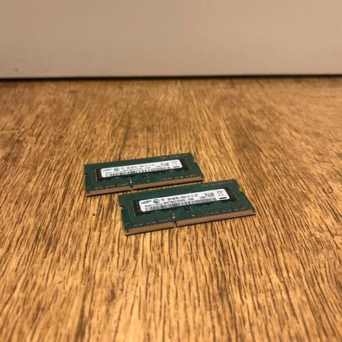 Samsung 4GB 1Rx8 DDR3 1333MHz ( 2x 2GB ), Computers en Software, RAM geheugen, Gebruikt, Laptop, 4 GB, DDR3, Ophalen of Verzenden