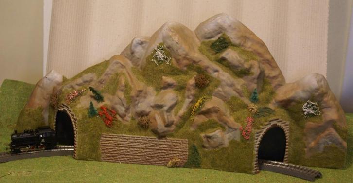 ROTS / BERG WANDEN  3D, Hobby en Vrije tijd, Modeltreinen | H0, Zo goed als nieuw, Natuur, Gelijkstroom of Wisselstroom, Overige merken