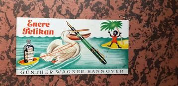 Oud vloeiblad Pelikan inkt / encre  Pelikan / vulpen Pelikan beschikbaar voor biedingen