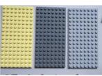 nr. 5678, 3 Lego bouwplaatjes 8x16 (92438)Verzenden mogelijk, Ophalen, Zo goed als nieuw, Complete set, Lego