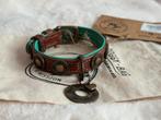 Stoere Bruine lederen Urban Halsband - Dog with a Mission, Ophalen of Verzenden, Handgemaakt, Nieuw