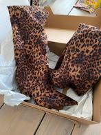 Panterprint/tijgerprint Laarzen, Kleding | Dames, Schoenen, Ophalen of Verzenden, Zo goed als nieuw, Bruin, Hoge laarzen