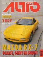 Autovisie 24 1991 : Ford Escort RS2000 16V - Mazda RX7 BiTur, Ophalen of Verzenden, Gelezen, Algemeen