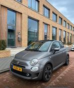 Fiat 500 cabriolet 1.0 70pk Hybrid 2021 mat Grijs, Auto's, Fiat, Voorwielaandrijving, Zwart, Cabriolet, 4 stoelen