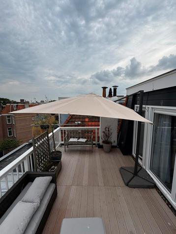 IKEA Seglaro Parasol + Waterdichte hoes beschikbaar voor biedingen