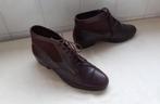 Verhulst. Enkellaarsjes. Leer. Bruin. Mt 7 (40,5), Bruin, Lage of Enkellaarzen, Verhulst, Ophalen of Verzenden