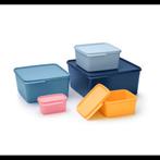 tupperware voorraadbakken vierkant opbergdozen bewaarbak, Ophalen of Verzenden, Nieuw