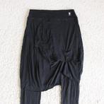 Zwarte Royal Dye / European Culture Broek - 80 (L) € 20,-, Kleding | Dames, Broeken en Pantalons, European Culture, Lang, Maat 42/44 (L)