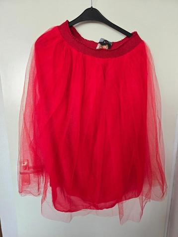 Rode Pettycoat mt Xl / XXL 75 cm. lang beschikbaar voor biedingen