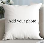 [NIEUW] Gepersonaliseerd kussen, Verzenden, Nieuw, Overige kleuren, Vierkant