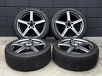 18 inch Dezent TY - Skoda Octavia 5x112 ET50 Bridgestone, Ophalen, 18 inch, Banden en Velgen, Winterbanden