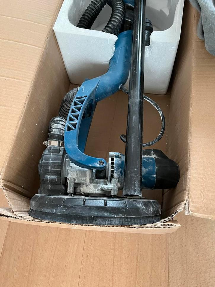 Hyundai Langnek Schuurmachine - Model 56478, Doe-het-zelf en Verbouw, Gereedschap | Schuurmachines, Gebruikt, Bandschuurmachine