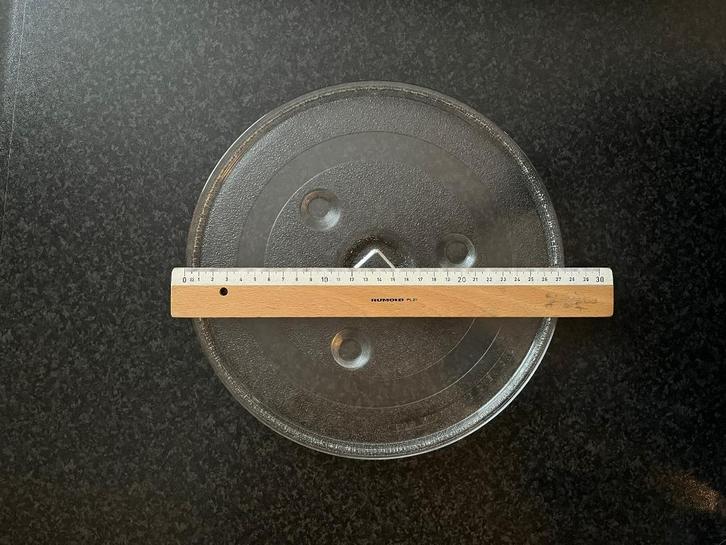 Glazen draaiplateau voor magnetron, Witgoed en Apparatuur, Magnetrons, Zo goed als nieuw, Draaiplateau, Ophalen of Verzenden