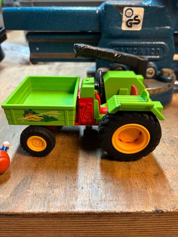 Playmobil Trekker met Figuur - Goede Staat! beschikbaar voor biedingen