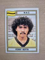 Panini Voetbal 83 Ferry Kotta NAC, Ophalen of Verzenden, Zo goed als nieuw, Poster, Plaatje of Sticker