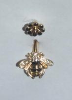 Navelpiercing Bij + bloem Design, Sieraden, Tassen en Uiterlijk, Piercings, Navelpiercing, Nieuw, Ophalen of Verzenden, Goud