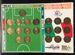 Voetbal munten. WK 1990 en WK 1998, Overige typen, Ophalen of Verzenden, Zo goed als nieuw, Buitenlandse clubs