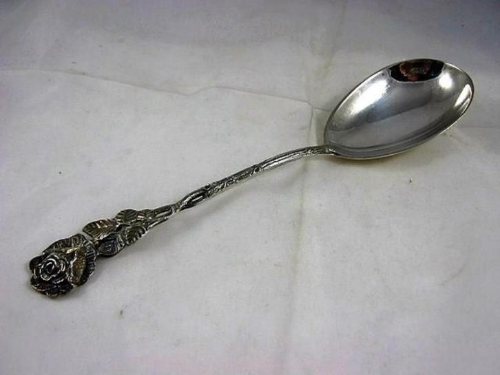 Roomlepel Hildesheimer Rose - CW 100 (7377-21), Antiek en Kunst, Antiek | Bestek, Ophalen