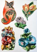 Turmac zijdjes - zijden applicaties - jaren 30, Ophalen of Verzenden, Zo goed als nieuw, Overige typen