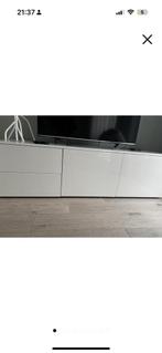 Tv meubel kast wit dressois design cappellini blanco, 150 tot 200 cm, Ophalen of Verzenden, Zo goed als nieuw, Minder dan 100 cm