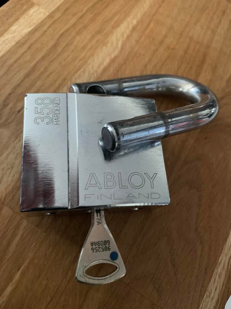 Abloy Finland 358 hardened, Ophalen, Gebruikt, Slot