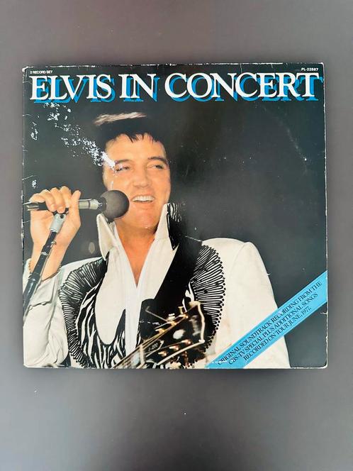 Elvis Presley - Elvis In Concert 2LP Vinyl, Cd's en Dvd's, Vinyl | Pop, Gebruikt, 1960 tot 1980, 12 inch, Ophalen of Verzenden