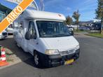 Bürstner T595 AIRCO 2.8 128 pk Fransbed, Caravans en Kamperen, Bedrijf, Bürstner, 6 tot 7 meter, Half-integraal