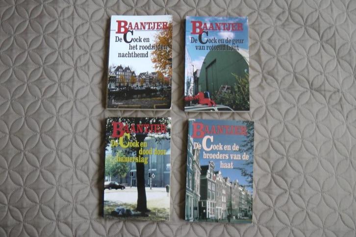 Vier fantastische spannende boeken van De Cock, Boeken, Detectives, Gelezen, Tv-bewerking, Ophalen of Verzenden