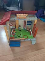 Playmobil sporthal grote set zie foto,s, Ophalen, Zo goed als nieuw, Complete set