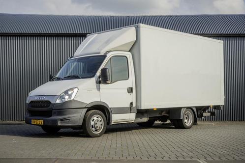 Iveco Daily 35C13 | Bakwagen met laadklep | Airco | 3-Zits, Auto's, Bestelauto's, Bedrijf, Te koop, ABS, Airconditioning, Alarm
