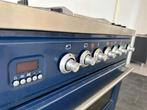 Luxe Fornuis Boretti Majestic 90cm konings blauw frytop, Witgoed en Apparatuur, Fornuizen, 60 cm of meer, Ophalen of Verzenden