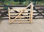 Van vliet landhek 150 breed 110 hoog, Tuin en Terras, Tuinhekken en Hekwerk, Met poort, Gebruikt, Ophalen of Verzenden, Tuinhek
