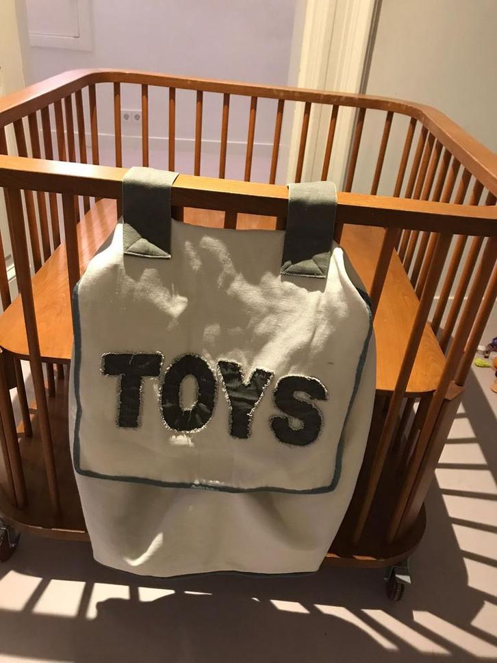 Speelgoed tas voor aan de box, Kinderen en Baby's, Boxen, Zo goed als nieuw, Ophalen of Verzenden