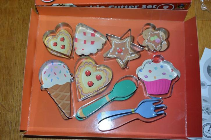Cookie cutter set / koekjes uitsnij vormen nieuw, Hobby en Vrije tijd, Taarten en Cupcakes maken, Nieuw, Bakvorm, Taarten of Cupcakes