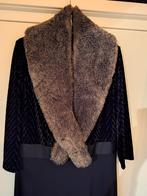 Bontkraag beige/grijs - Zo goed als nieuw, Ophalen of Verzenden, Zo goed als nieuw, Beige, Overige typen