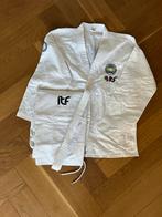 Taekwondo pak kindermaat, Sport en Fitness, Vechtsporten en Zelfverdediging, Maat XS of kleiner, Ophalen of Verzenden, Taekwondo