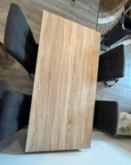 Eettafel met 4 stoelen, Huis en Inrichting, 100 tot 150 cm, Ophalen of Verzenden, Zo goed als nieuw, 150 tot 200 cm