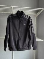 Adidas Traningsjack maat 164 zwart/grijs ZGAN, Adidas, Sport- of Zwemkleding, Ophalen of Verzenden, Zo goed als nieuw