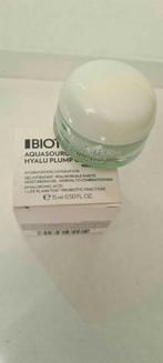 Biotherm aquasource hyalu plump gel 30ml 2x15, Ophalen of Verzenden, Nieuw, Verzorging