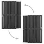 HKC tuinpoort poort tuinhek grijs 100 x 150 GRATIS BEZORGD!, Tuin en Terras, Tuinpoorten, 100 tot 150 cm, Verzenden, Looppoort